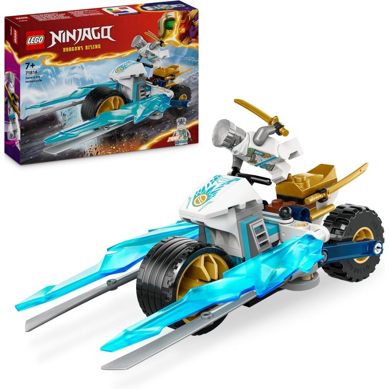 Lego 71816. Ninjago. Moto de Hielo de Zane. 84 Piezas