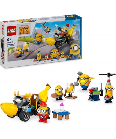 Lego 75580. Gru 4. Minions y Coche Banana. 136 Piezas