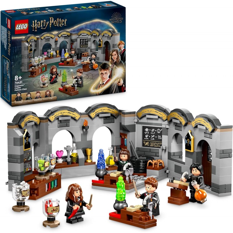 Lego 76431. Harry Potter. Castillo de Hogwarts: Clase de Pociones. 397 Piezas