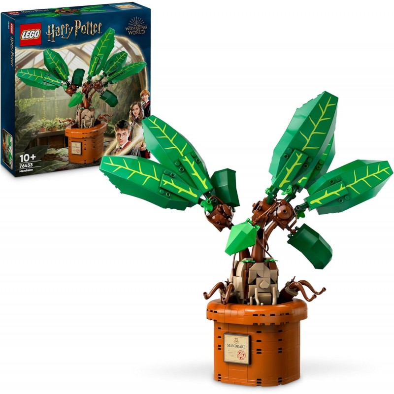 Lego 76433. Harry Potter. Mandrágora. 579 Piezas