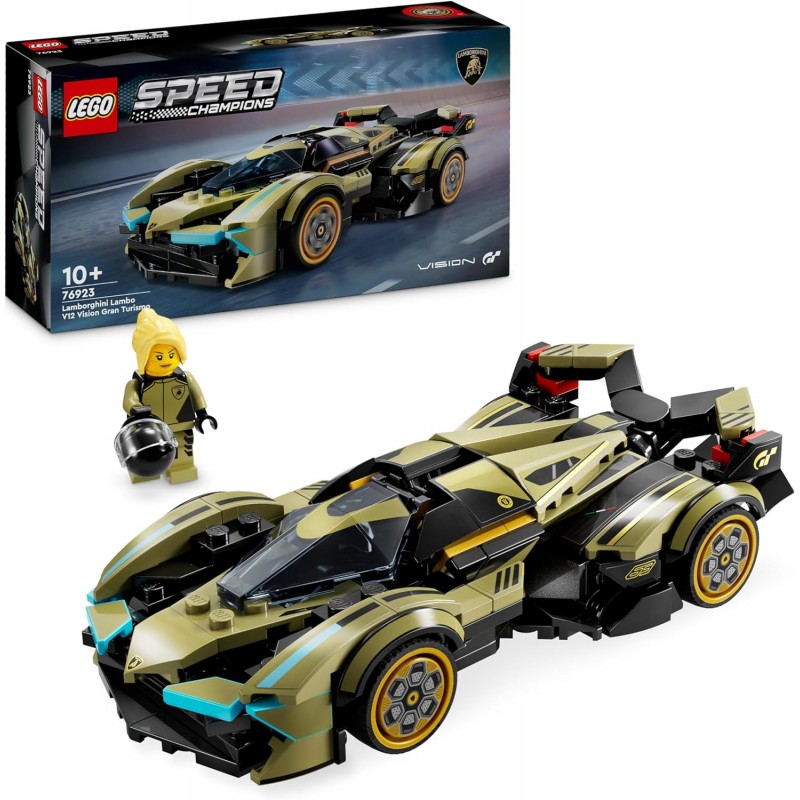 Lego 76923. Speed Champions. Superdeportivo Lamborghini Lambo V12 Vision GT. 230 Piezas