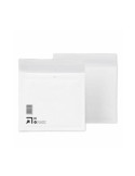 Pack de 100 sobres acolchados, 180 x 165 mm, color blanco