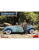 Miniart 38018. 1/35 Coche Cabriolet Aleman 170V