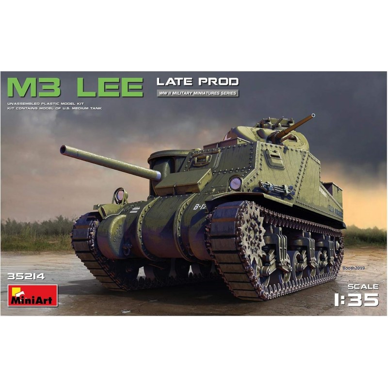 Miniart 35214. Tanque M3 Lee Late Prod. Escala 1/35