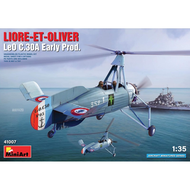 Miniart 41007. Liore-ET-Oliver Le0 C30A. Escala 1/35