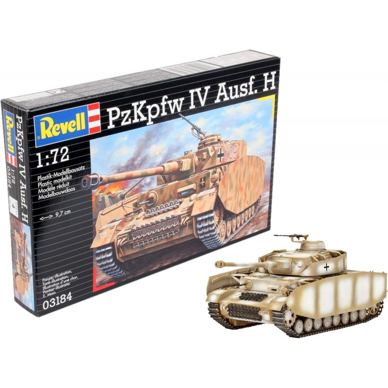 Revell 03184. Tanque PzKpfw IV Ausf. H. Escala 1/72