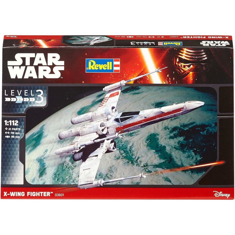 Revell 03601. Star Wars Caza X-Wing Fighter. Escala 1/112