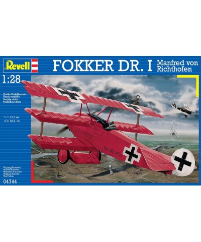 Revell 04744. Avión Fokker DR. I Baron Rojo. Escala 1/28