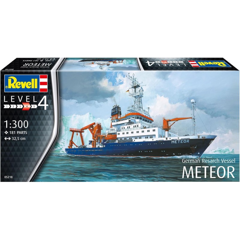 Revell 05218. Barco German Research Vessel Meteor. Escala 1/300