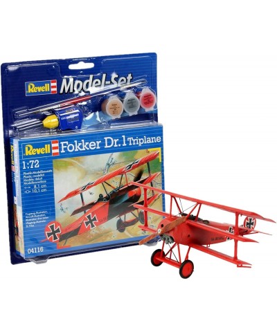 Revell 64116. Avión Fokker DR. I Baron Rojo + Pinturas. Escala 1/72