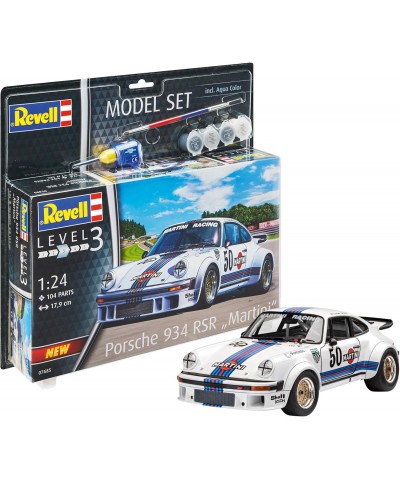 Revell 67685. Porsche 934 RSR Martini + Pinturas. Escala 1/24