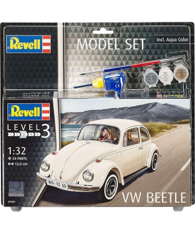 Revell 67681. Volkswagen Beetle + Pinturas. Escala 1/32