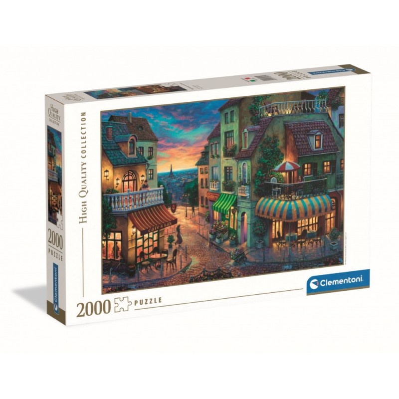 Clementoni 32085. Puzzle 2000 Piezas. Calle Europea