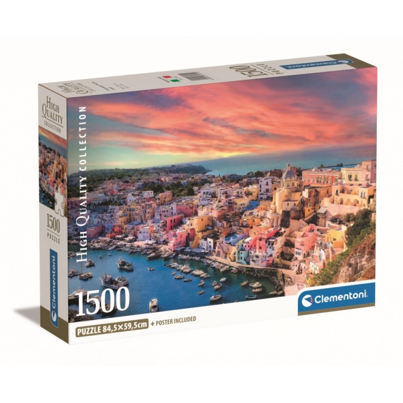 Clementoni 31721. Puzzle 1500 Piezas. Procida