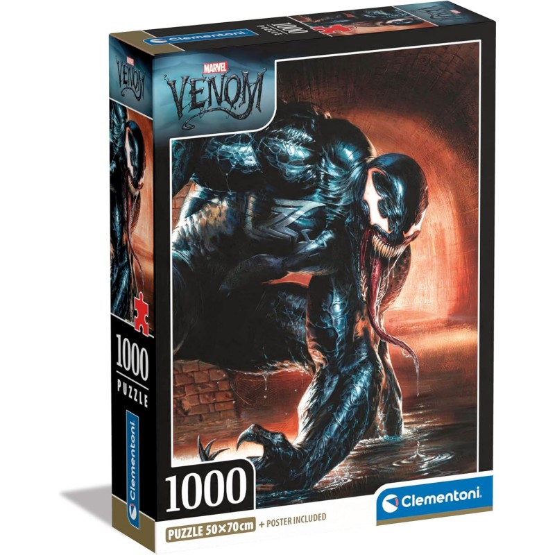 Clementoni 39879. Puzzle 1000 Piezas. Marvel Venom