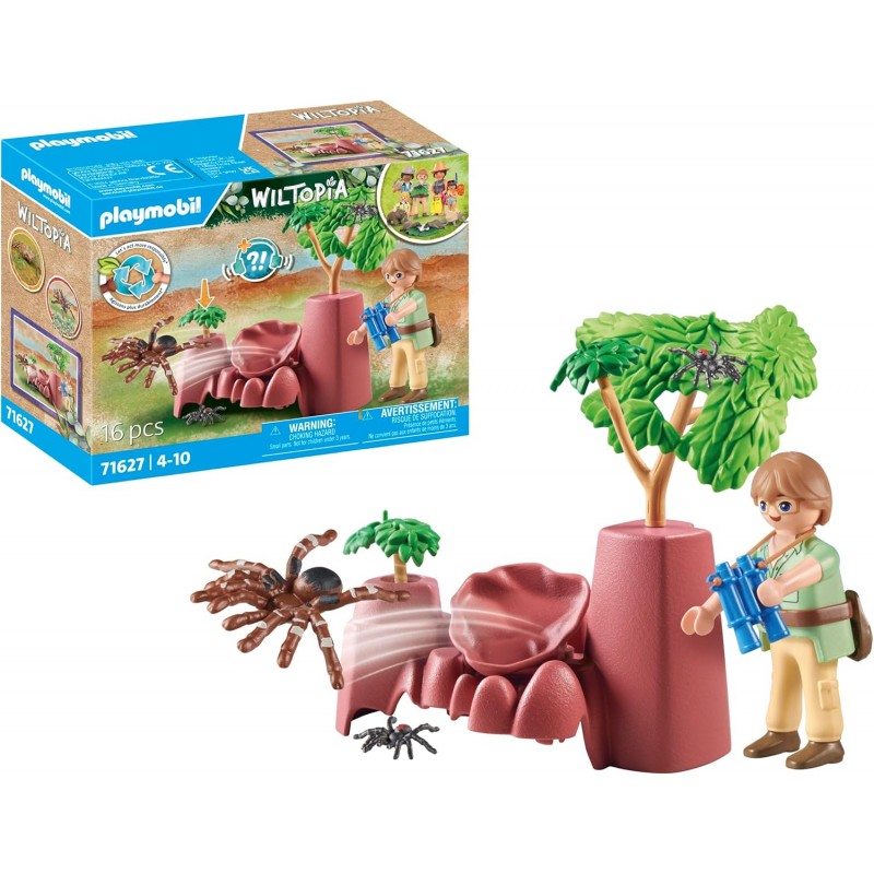 Playmobil 71627 Wiltopia. Rocas con Araña