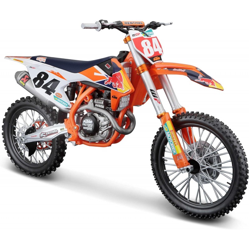 Maisto 32228. Moto KTM 450 SX-F. Escala 1/6