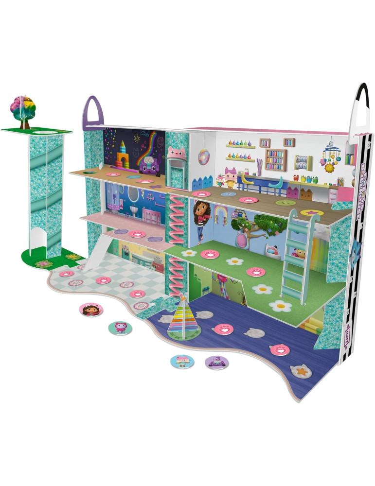 Fournier 10045214. Casa Mágica Gabby 3D Dollhouse. +4 años