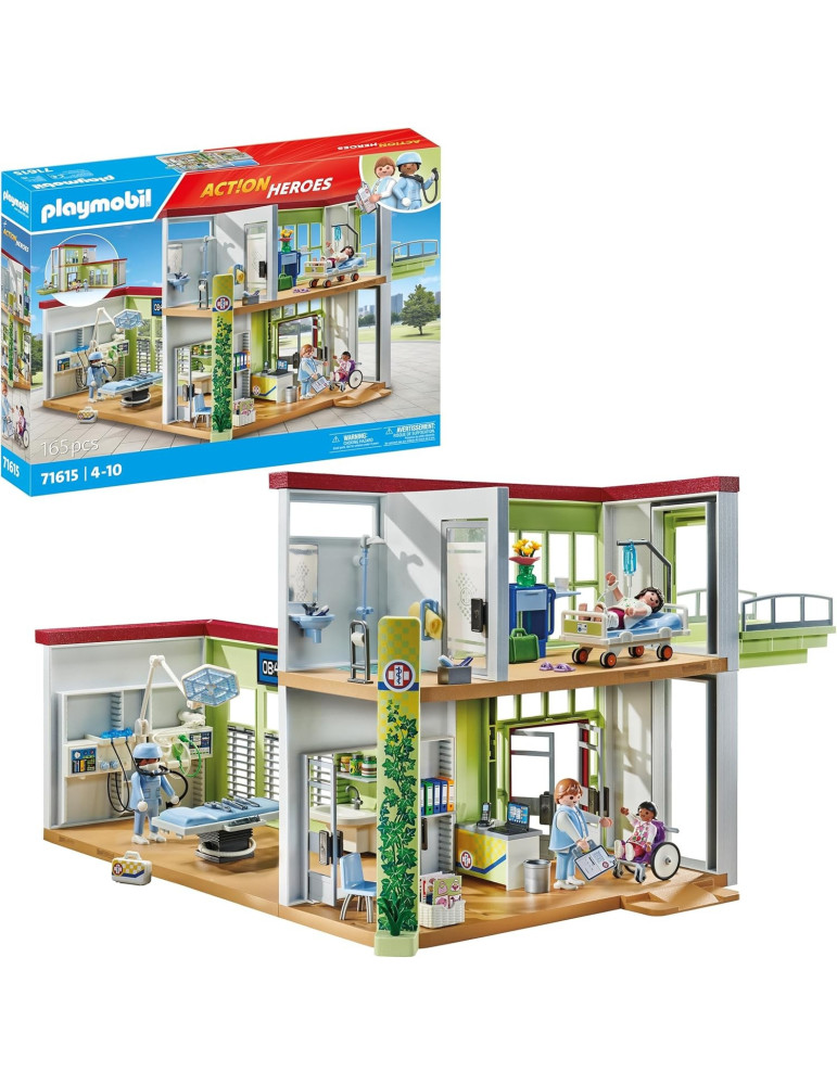 Playmobil 71615. Hospital Moderno. +4 años