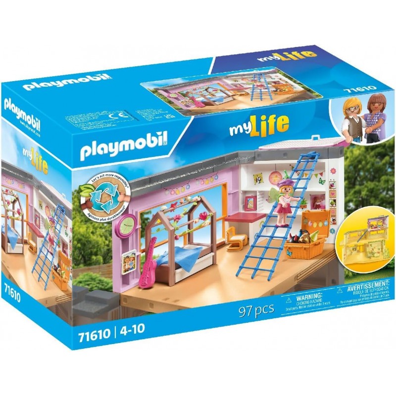 Playmobil 71610. Habitación de los Niños. +4 años