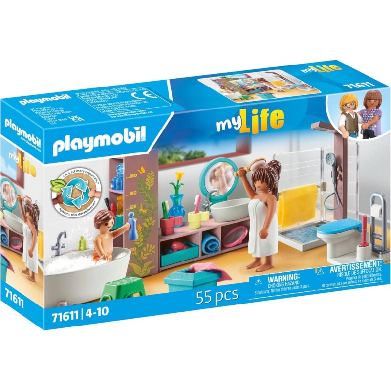 Playmobil 71611. Baño. +4 años