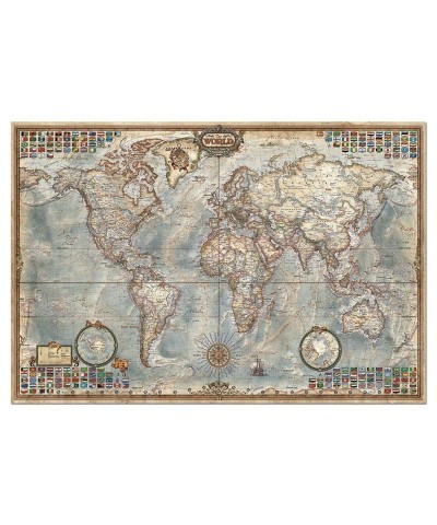 14827 Educa. Puzzle 4000 Piezas Mapa del Mundo Político