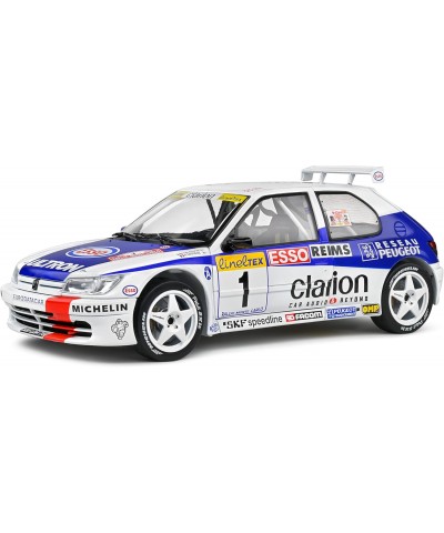 Solido S1808305. 1/18 Peugeot 306 Maxi Delecour/Sauvage Montecarlo 1996