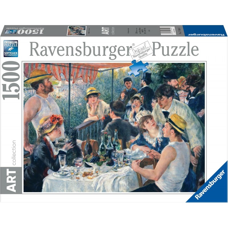 Ravensburger 17604. Puzzle 1500 piezas. Renoir. El Almuerzo de los Remeros