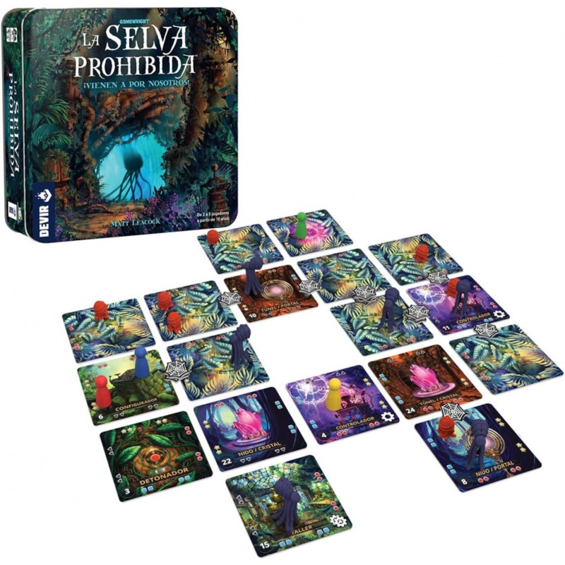 Devir BGSELSP. Juego de Mesa La Selva Prohibida. 2-5 jug +10 años