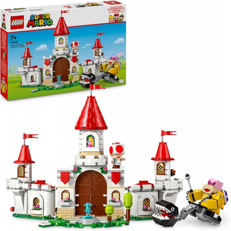 Lego 71435. Mario. Combate  contra Roy En Castillo de Peach. 738 Piezas