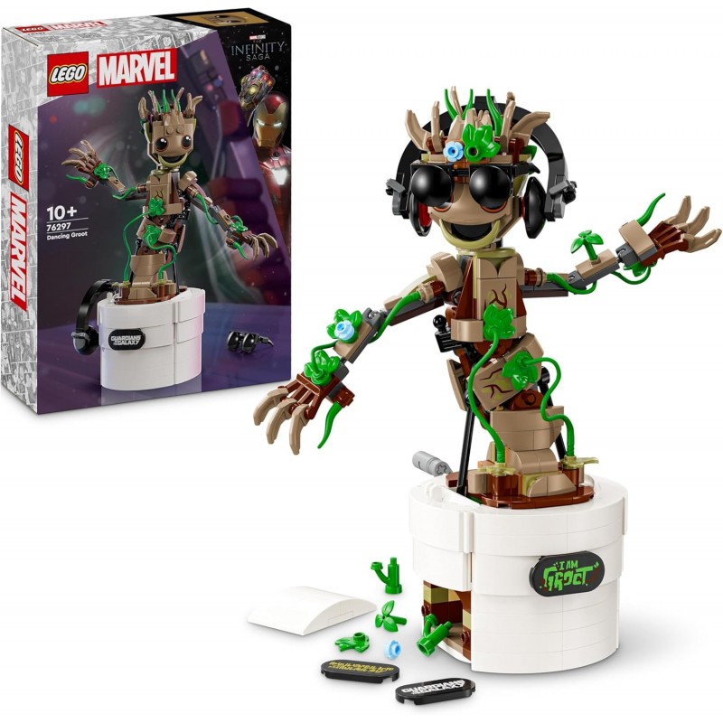 Lego 76297. Marvel. Groot Bailarín. 459 Piezas