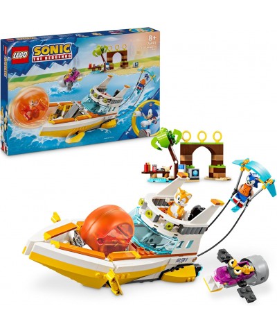 Lego 76997. Sonic. Barco de Aventuras de Tails. 393 Piezas