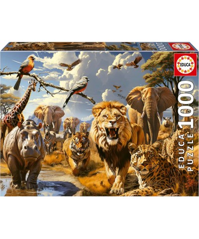 Educa 19920. Puzzle 1000 piezas. Animales Salvajes