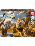 Educa 19920. Puzzle 1000 piezas. Animales Salvajes