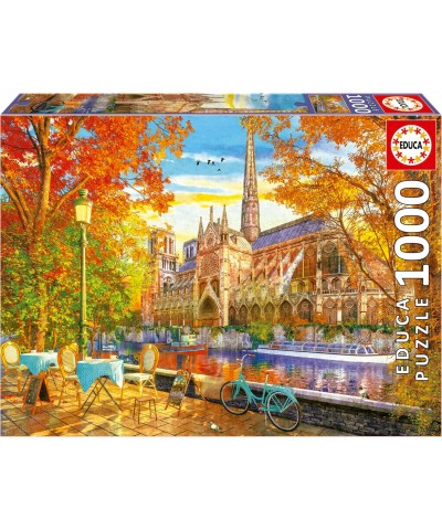 Educa 19936. Puzzle 1000 piezas. Otoño en Notre Dame