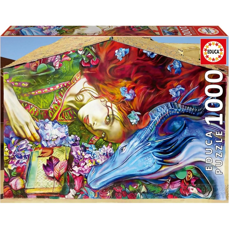 Educa 19926. Puzzle 1000 piezas. Sant Jordi. Lily Brick