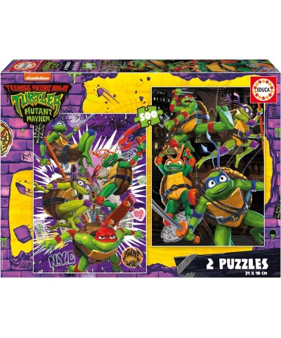 Educa 19916. Puzzle 2x500 Piezas. Tortugas Ninja