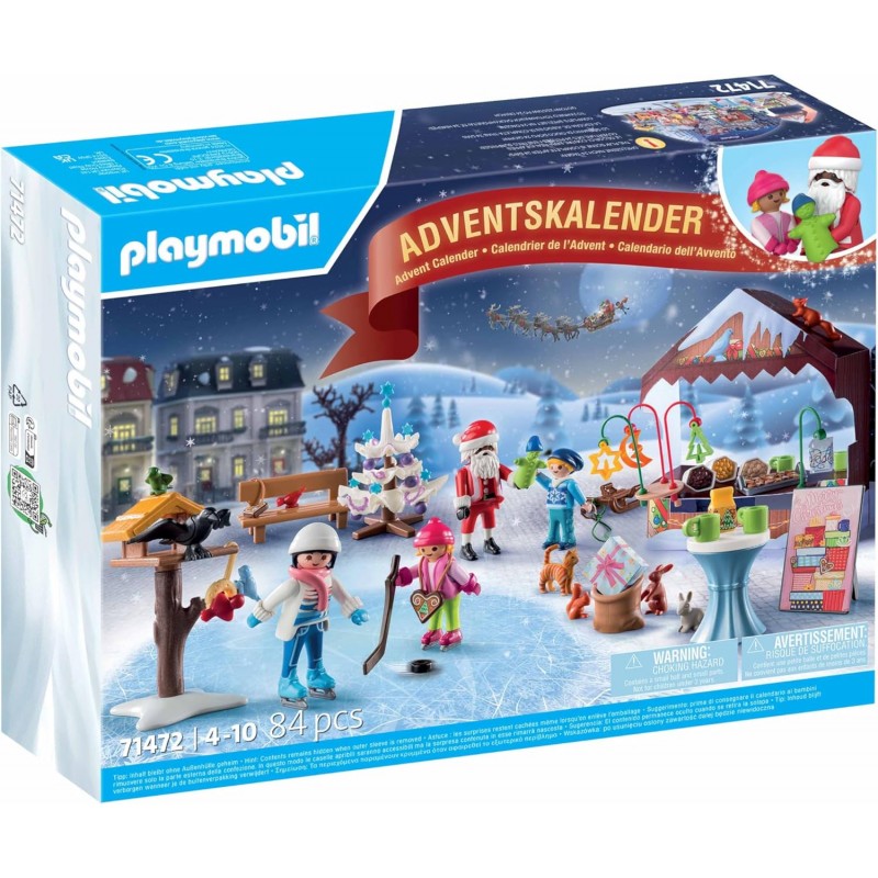 Playmobil 71472 Christmas. Calendario de Adviento: Viaje al Mercado navideño