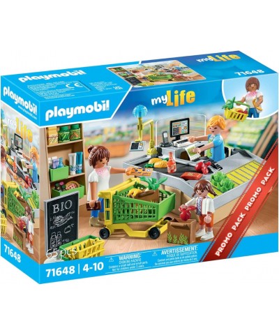 Playmobil 71636 My Life. Promo Pack. Supermercado ecológico. +4 años