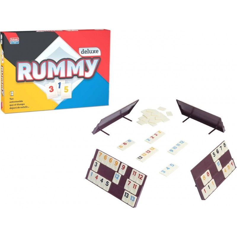 Falomir 20008. Rummy deluxe. 2-4 jug. +7 años