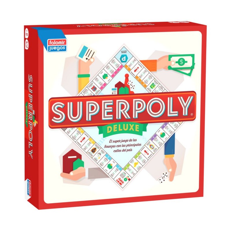 Falomir 1320. Superpoly Deluxe. 2-4 jug. +8 años