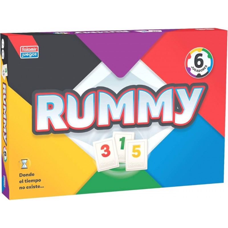 Falomir 29775. Rummy. 6 jug. +7 años