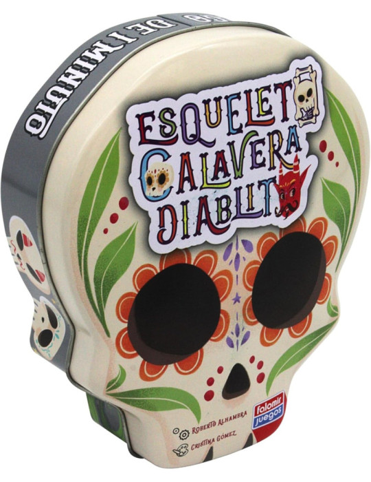 Falomir 33743. Esqueleto, Calavera y Diablito. 2-6 jug. +8 años