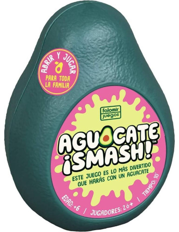 Falomir 29781. Aguacate ¡Smash!. 2 jug. +6 años