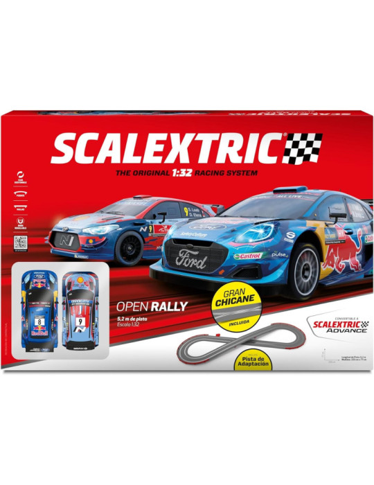 Circuito SCX Original U10543. Open Rally Set. 5,20m pista