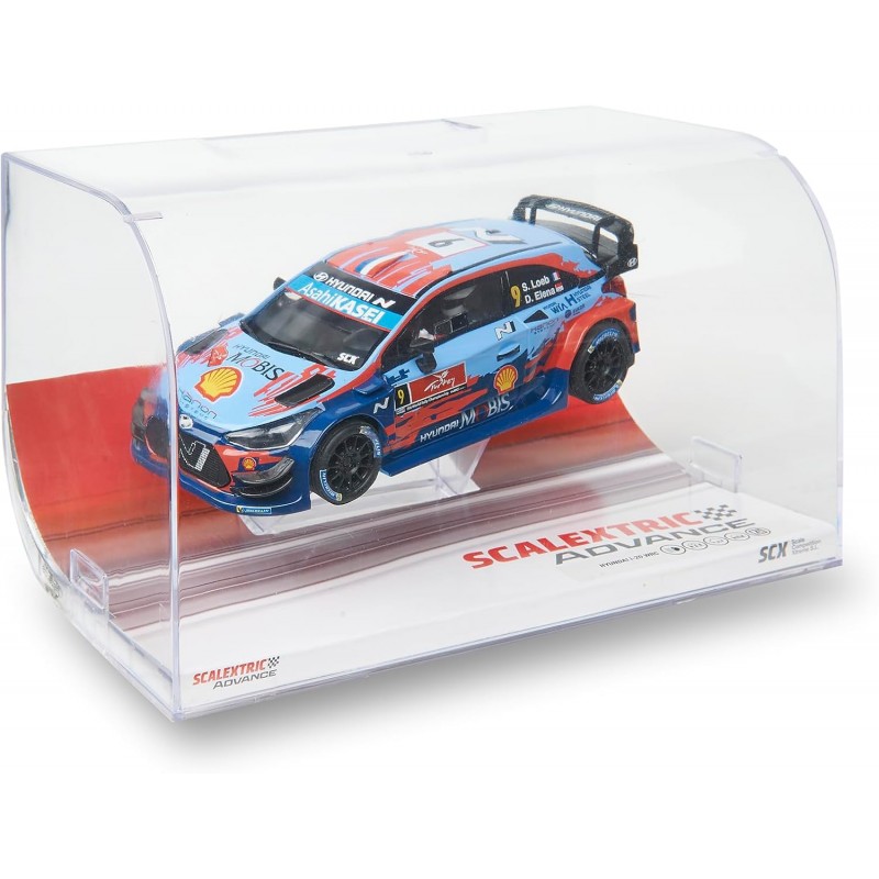 Coche Scalextric Advance E10500. 1/32. Hyundai i-20 WRC- Loeb Turkiye.