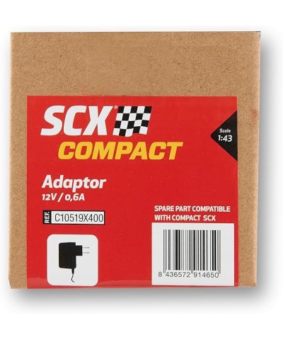 Scalextric C10519. 1/43 Transformador Compact 12v/0.6Amp