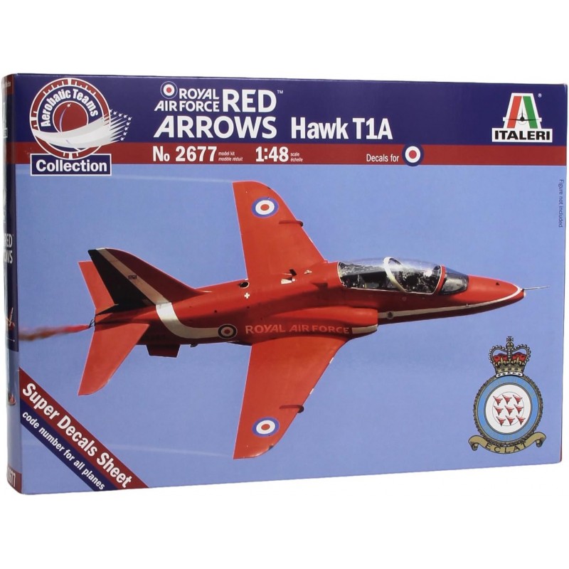 ITALERI 1:48 Aircraft No 2677 Hawk T. Mk.1 Red Arrows by Italeri