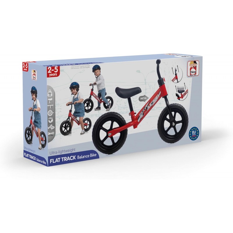 Chicos 37004. Bicicleta Infantil Bike Flat Track. Sin Pedales. 2-5 años