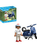 Playmobil 71622. Vespa 150 Sprint Veloce. Azul. 1969